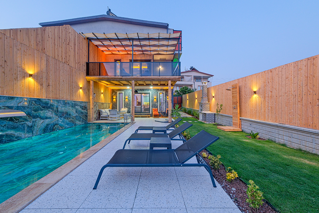 Atmaca villa 4, fethiye villa tatili, villa kirala