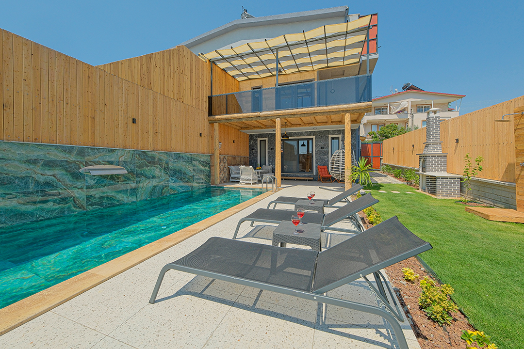 Atmaca villa 4, fethiye villa tatili, villa kirala
