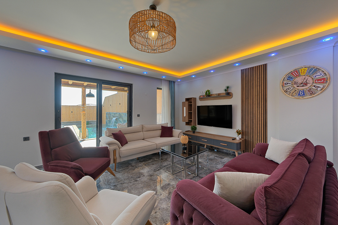 Atmaca villa 4, fethiye villa tatili, villa kirala