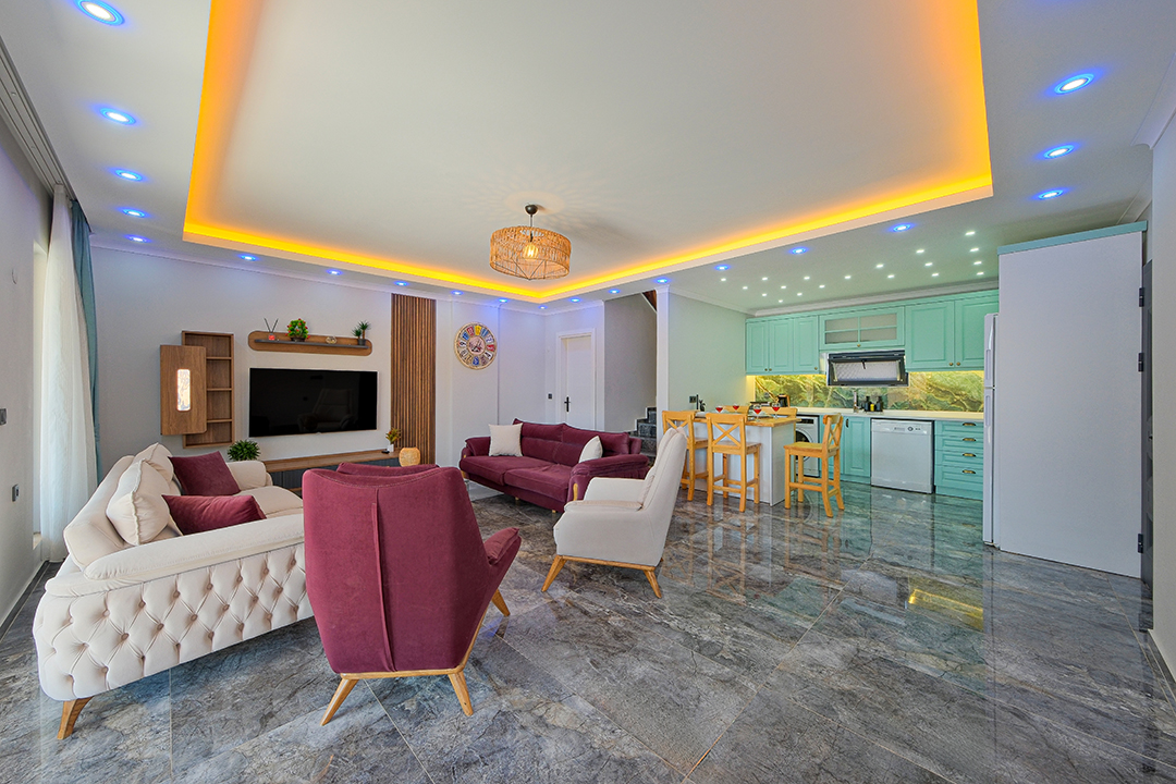 Atmaca villa 4, fethiye villa tatili, villa kirala