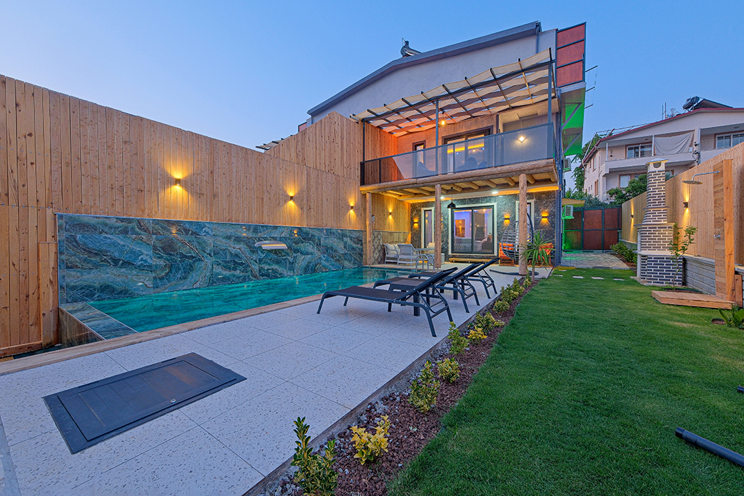 Atmaca villa 4, fethiye villa tatili, villa kirala