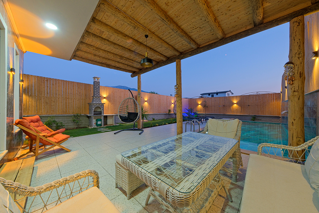Atmaca villa 4, fethiye villa tatili, villa kirala