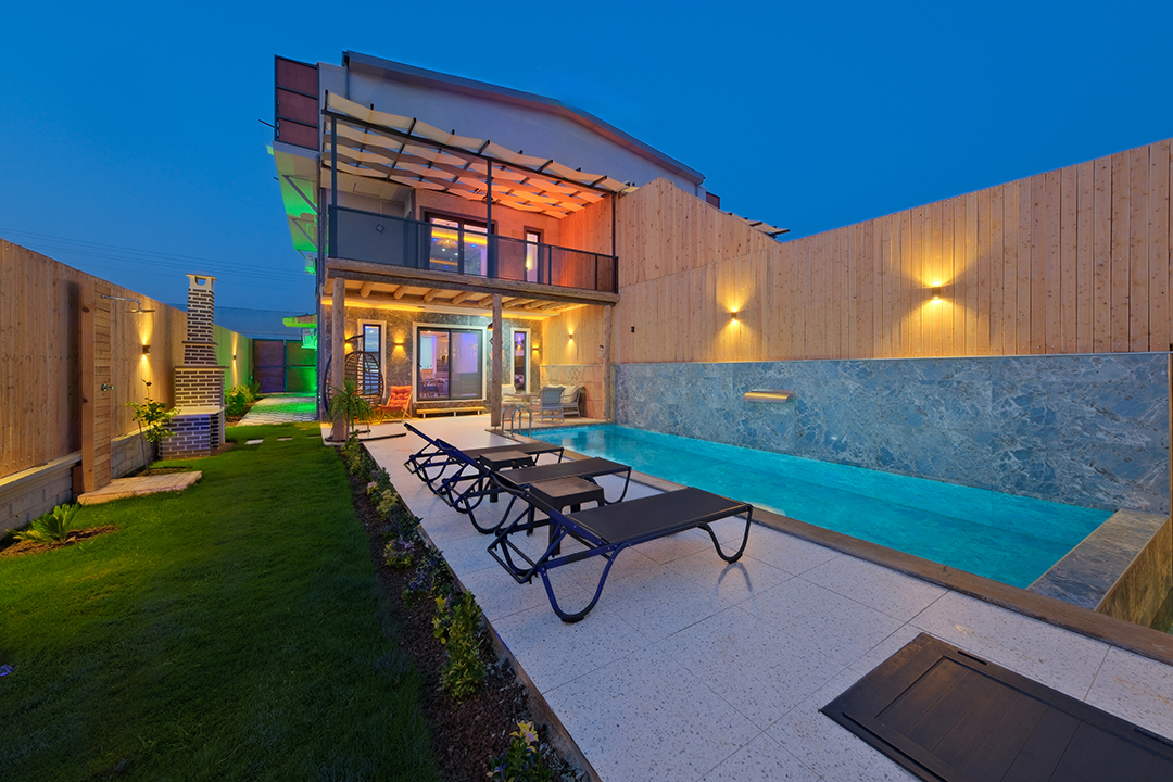 Atmaca villa 5, fethiye villa tatili, villa kirala