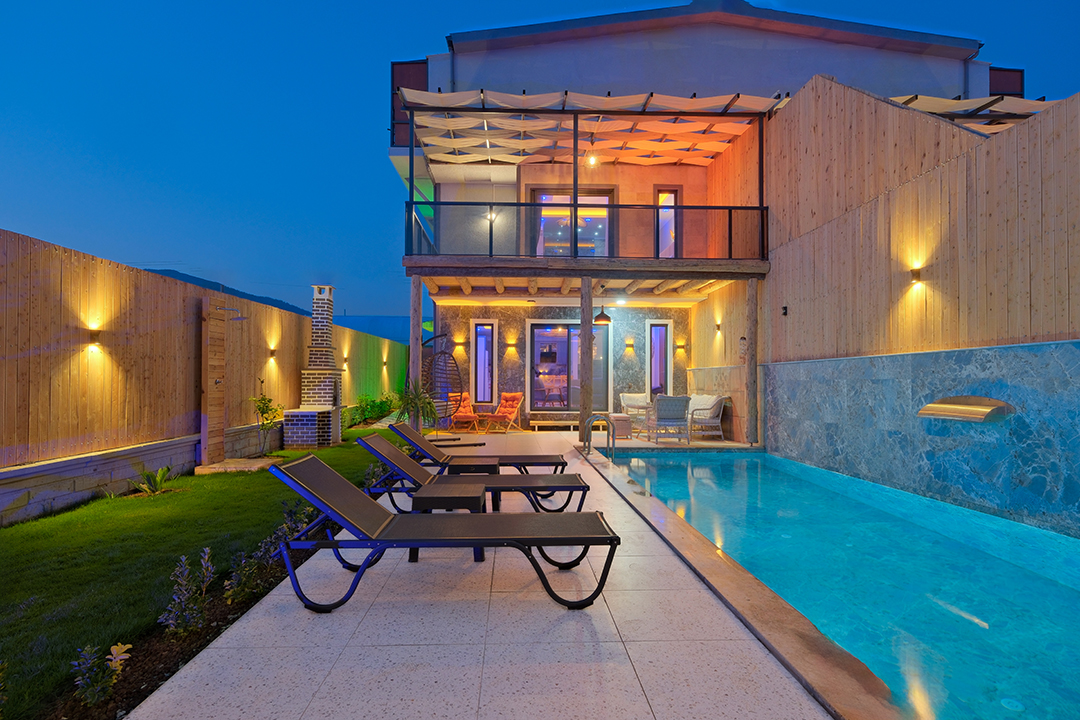 Atmaca villa 5, fethiye villa tatili, villa kirala