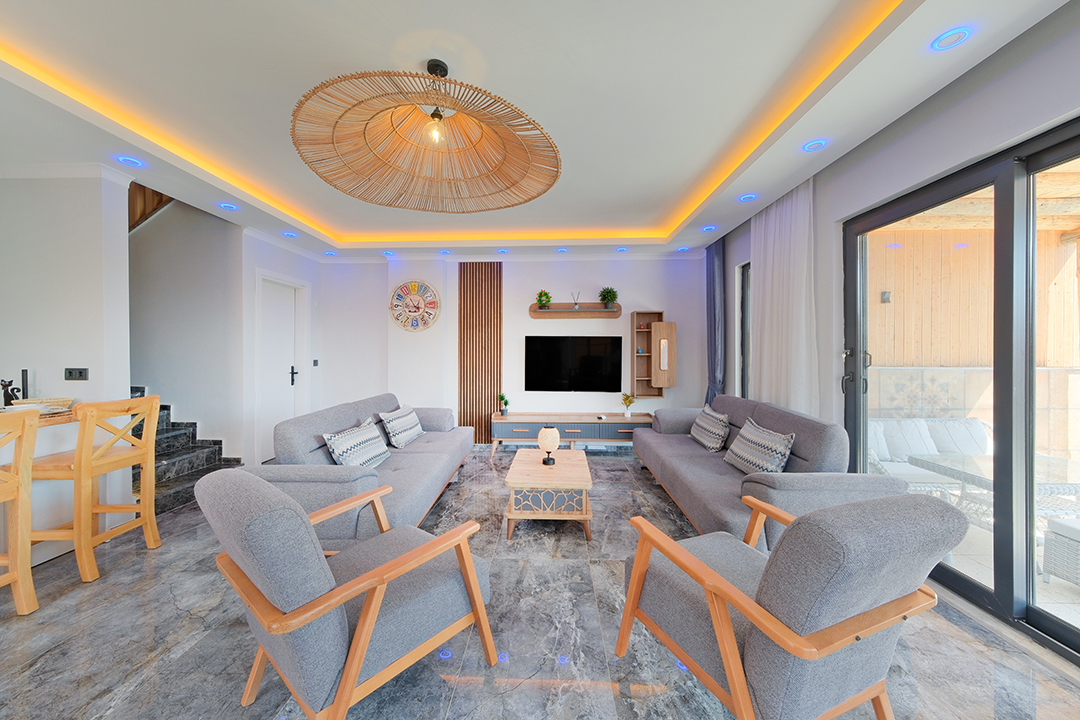 Atmaca villa 5, fethiye villa tatili, villa kirala