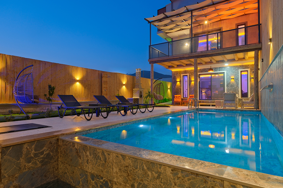Atmaca villa 5, fethiye villa tatili, villa kirala